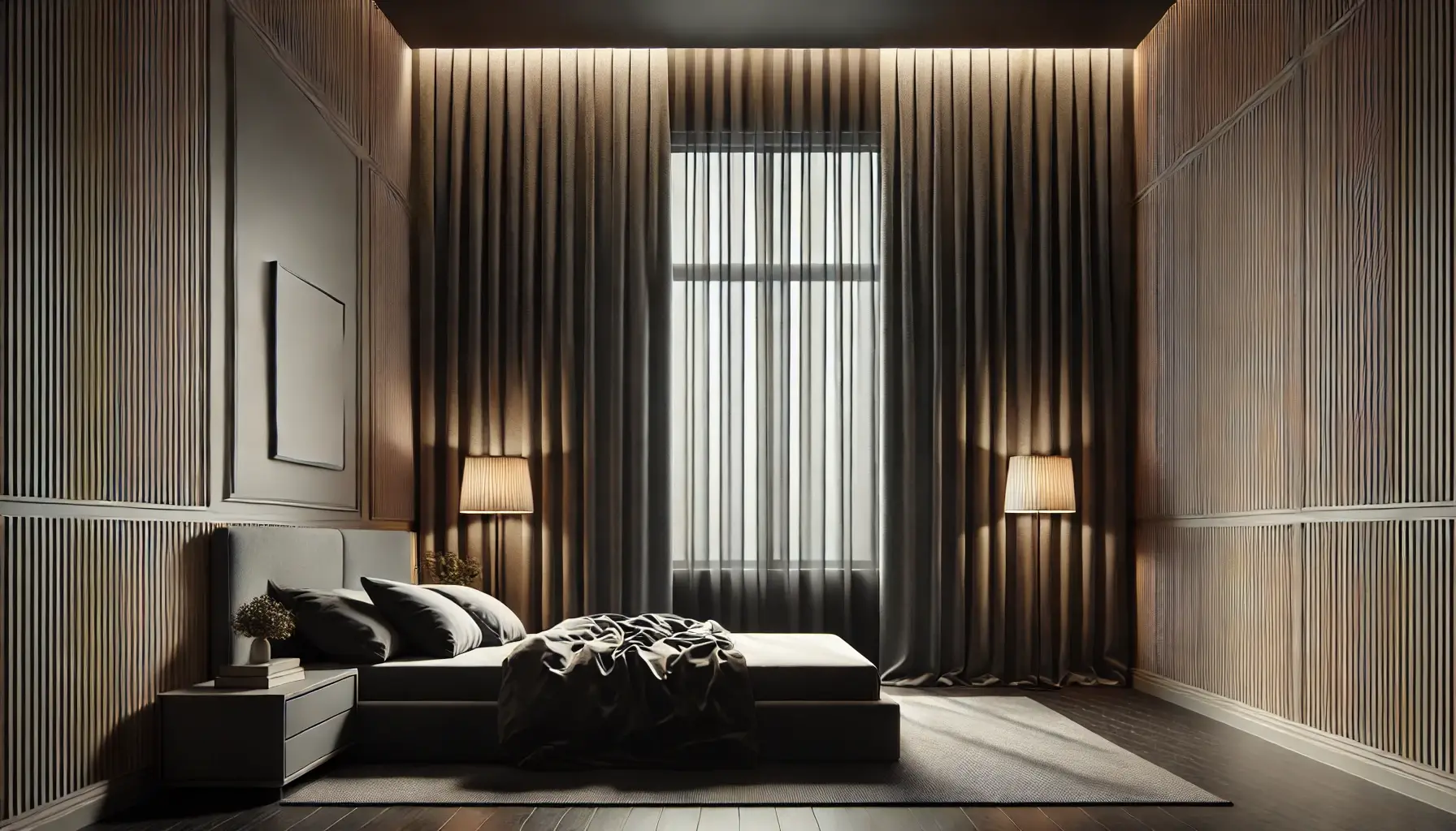 Pleated Blackout Curtains in Doha Pleated Blackout Curtains in Doha