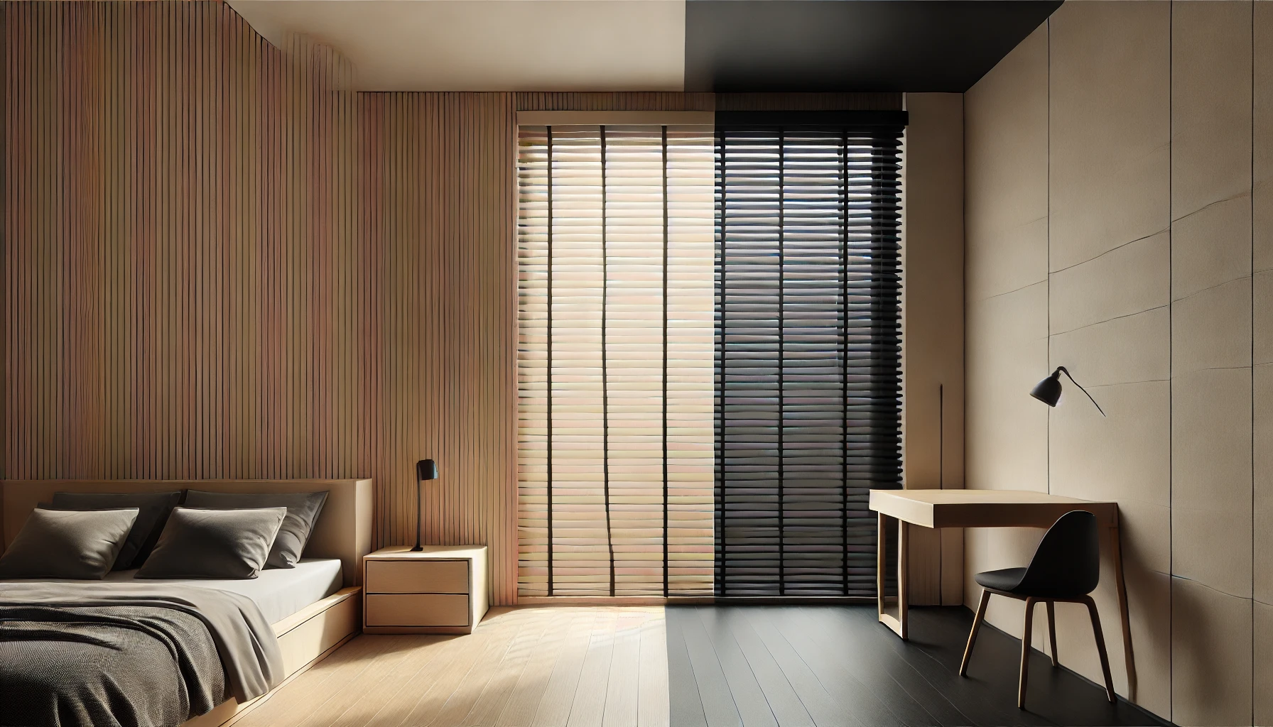 Wooden vs Blackout Blinds in Doha | Doha Curtain Shop Wooden vs Blackout Blinds in Doha | Doha Curtain Shop