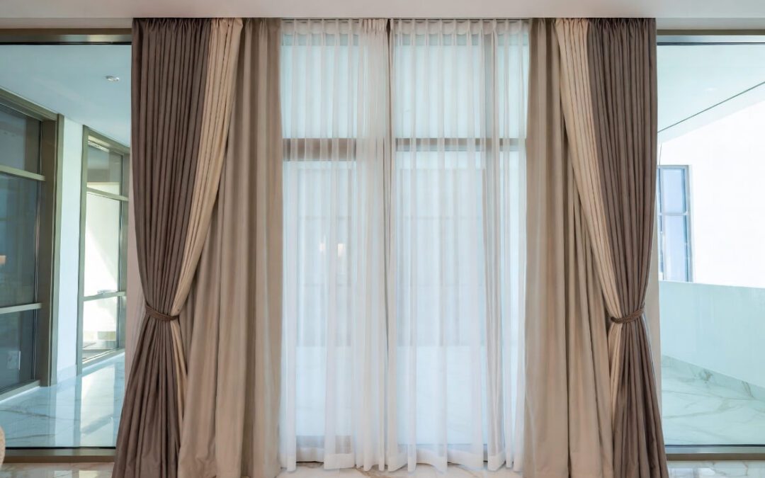 Curtains for Tall Windows in Doha: Best Solutions for High Ceilings & Floor-to-Ceiling Glass