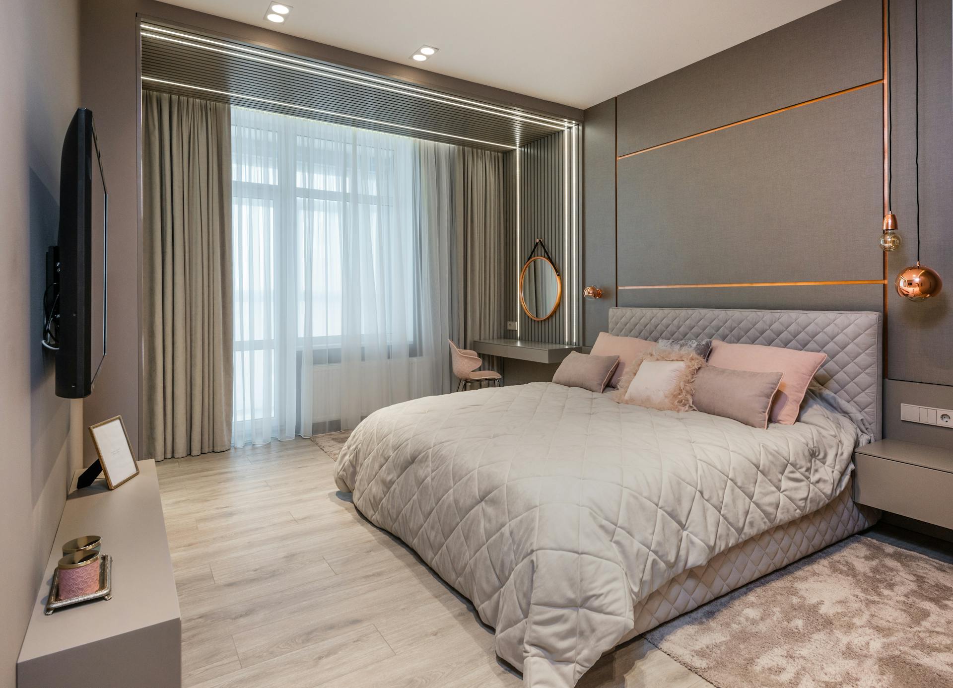 Bedroom Curtains in Doha, Qatar Bedroom Curtains in Doha, Qatar