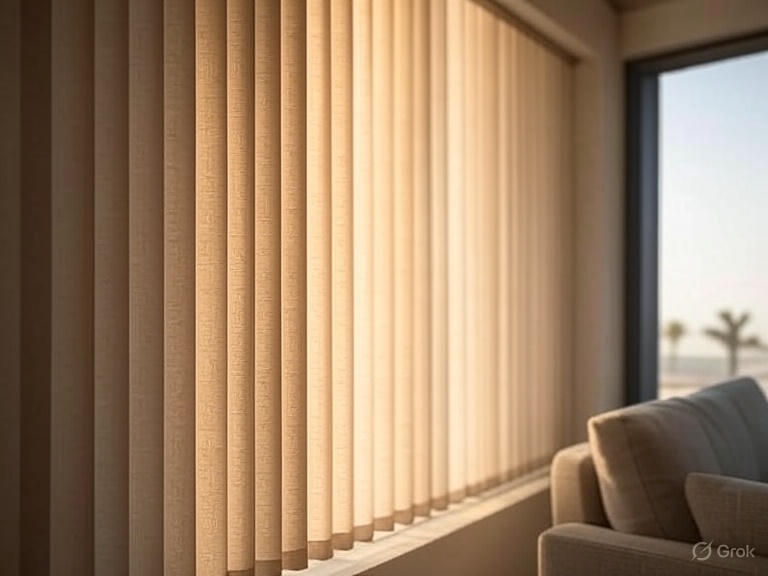 Custom Vertical blinds in Doha, Qatar Custom Vertical blinds in Doha, Qatar