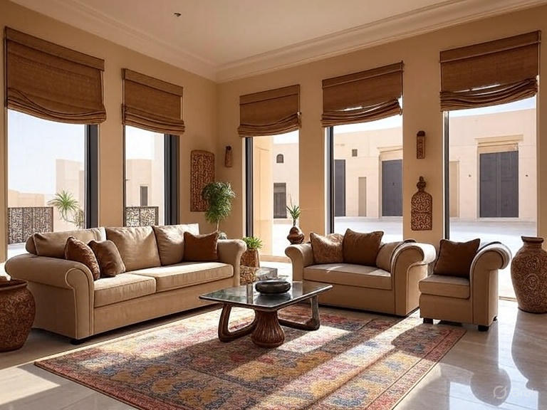 Custom Roman Blinds in Doha Custom Roman Blinds in Doha