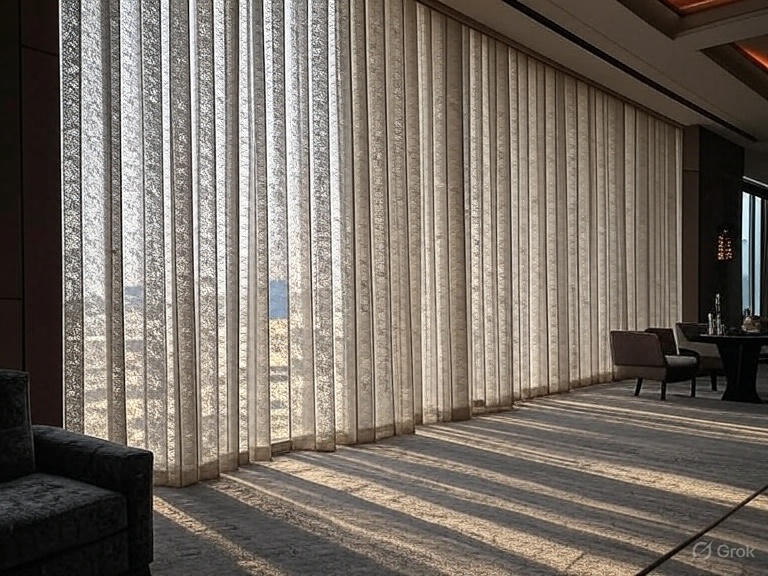 Vertical blinds in Doha, Qatar