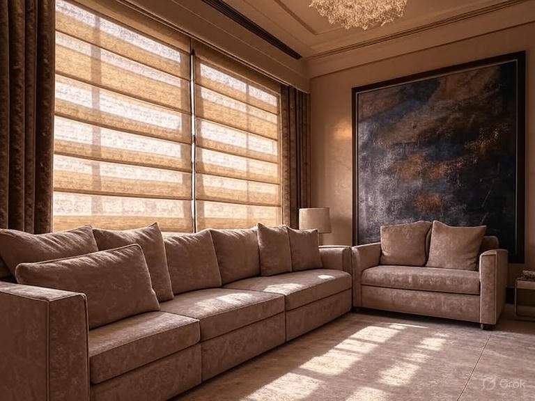 Roman Blinds in Lusail Roman Blinds in Lusail
