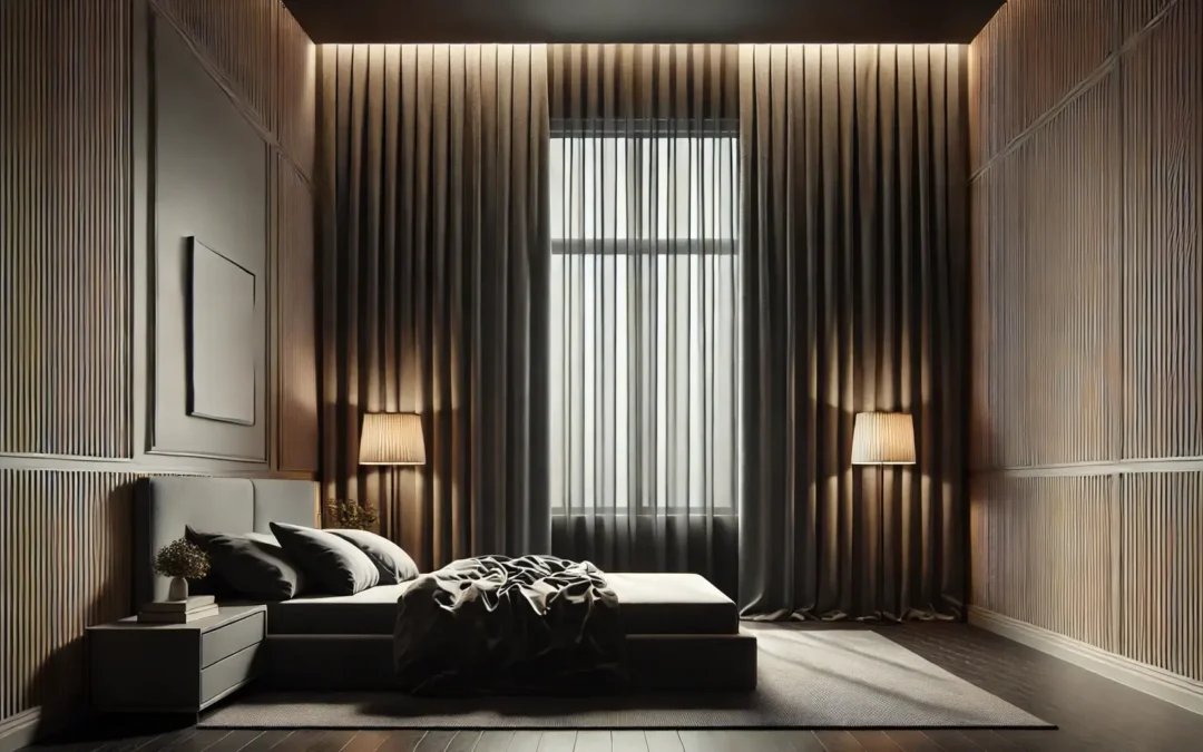 Pleated Blackout Curtains in Doha