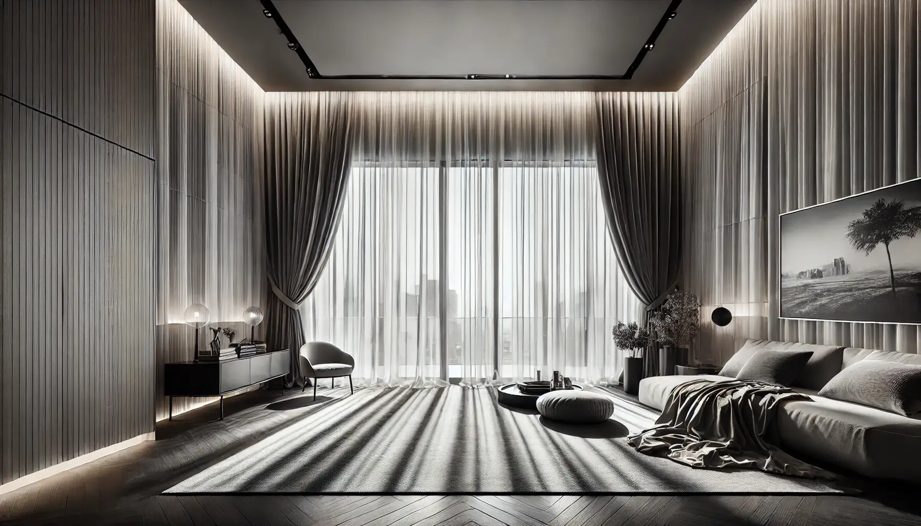 View of How to Layer sheer and blackout curtains in Doha? – Perfect for your Home